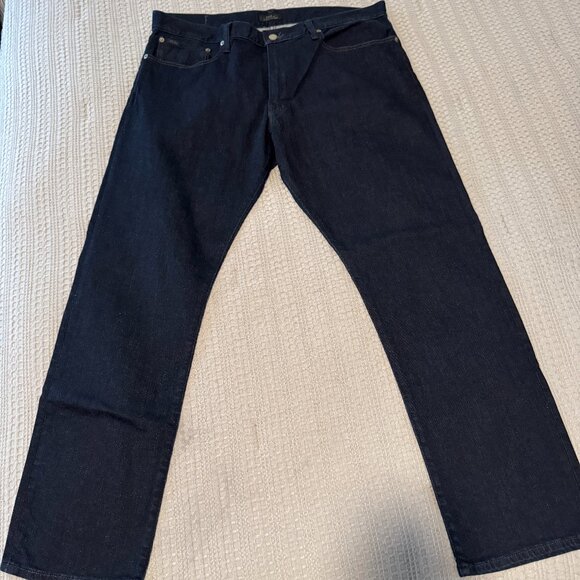 Polo Ralph Lauren Hampton Relaxed Straight Stretch Jean 36 x 32 - Picture 1 of 5